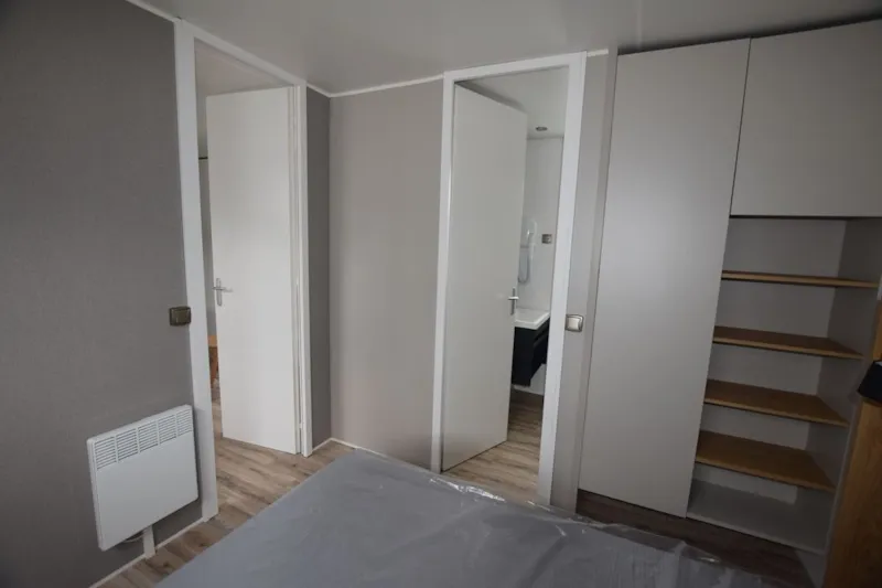 Mobil Home Premium - 40M² - 3 Chambres (Dont 1 Lit En Hauteur) - 2 Sdb - Terrasse Couverte