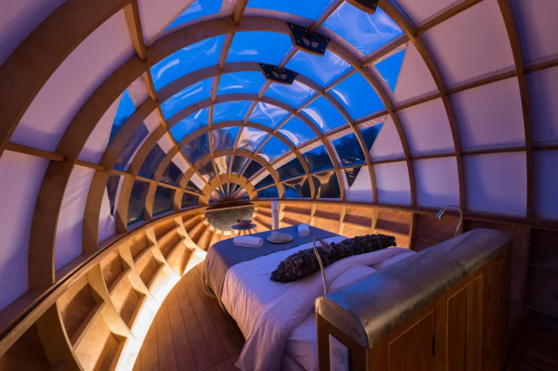 Caballon - Structure Bois Et Toile  + Électricité