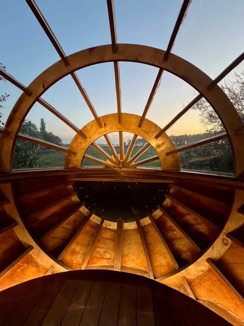 Caballon - Structure Bois Et Toile  + Électricité