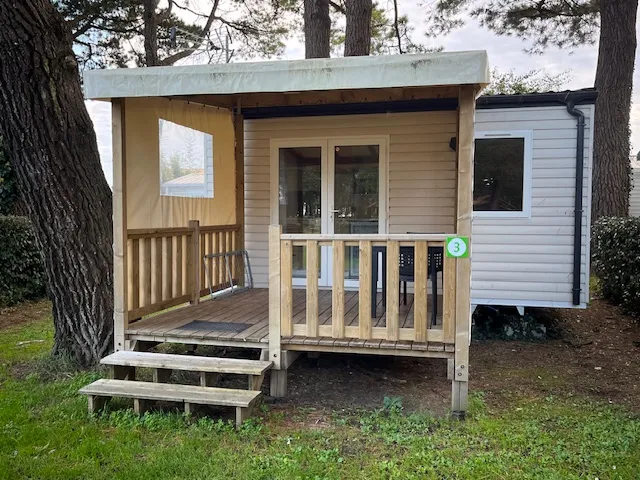 Mobil Home Classique - 20M² - 1 Chambre - Terrasse Couverte 9M²
