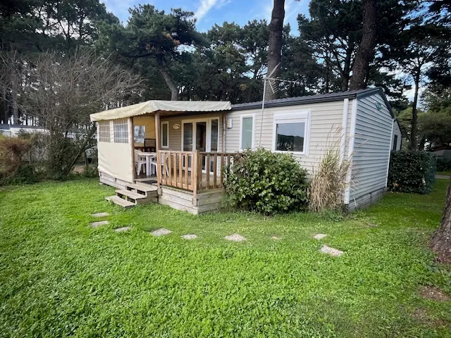 Mobil Home Confort Plus - 33M² - 3 Chambres - Terrasse Couverte