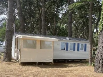 Mietunterkunft - Mobilheim Confort - 30/33M² - 3 Schlafzimmer - Überdachte Terrasse - Camping Ushuaïa Villages l'Estuaire