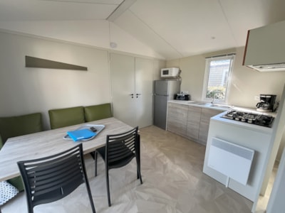Mobil home Confort - 25m² - 2 bedrooms - part sheltered terrace