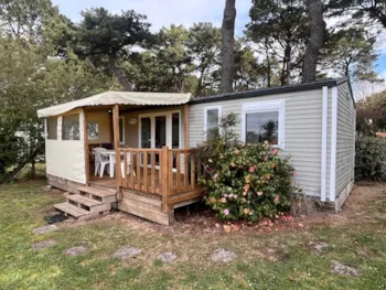 Huuraccommodatie(s) - Stacaravan Confort Plus - 33M² -  3 Slaapkamers - Overdekt Terras - Ushuaïa Villages - Camping l'Estuaire ***