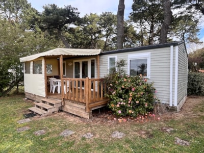Mobil home Confort plus - 33m² - 3 bedrooms - sheltered terrace