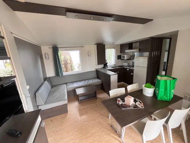 Mobil Home Confort Plus - 33M² - 3 Chambres - Terrasse Couverte