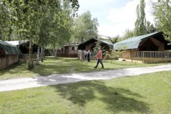 Mietunterkunft - Zelt Safari - Camping Le Rotja