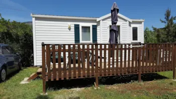 Mietunterkunft - Mobilheim Medium - Camping Le Rotja