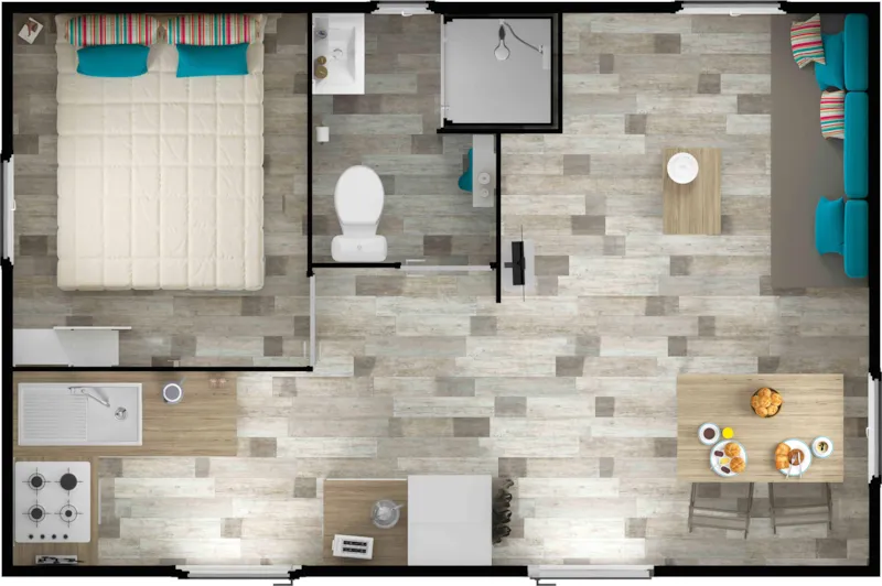 Cosy Duo - 1 Chambre