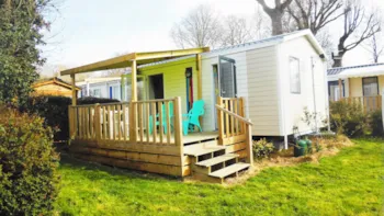 Mietunterkunft - Mobilhome Cosy Duo 1Zimmer - Camping Le Vallon aux Merlettes