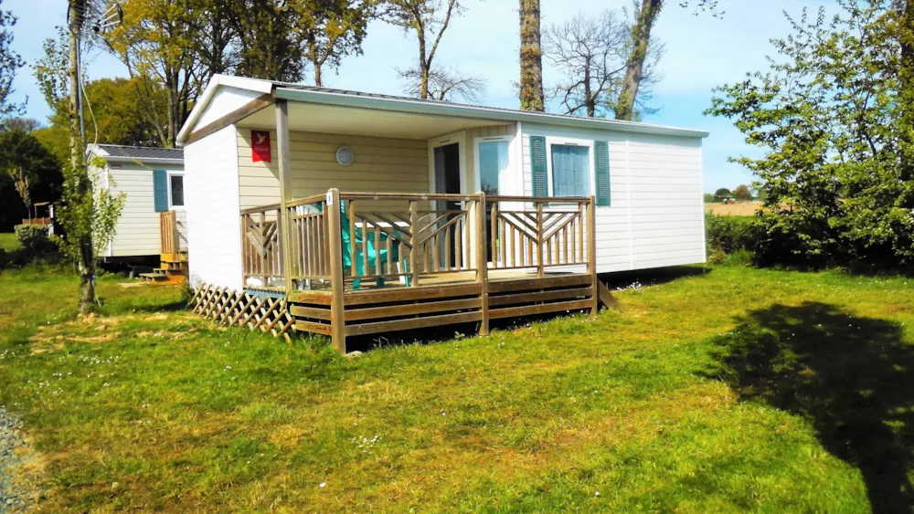 Location - Cosy Family - 2 Chambres - Camping Le Vallon aux Merlettes