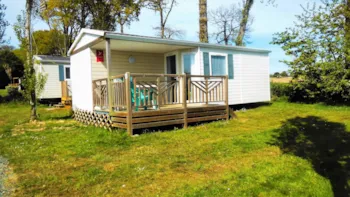 Mietunterkunft - Mobilhome Cosy Family 2Zimmer - Camping Le Vallon aux Merlettes