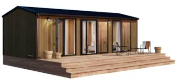Mietunterkunft - Cottage Family Mit 2 Schlafzimmern – 2 Badezimmer - Camping Le Vallon aux Merlettes