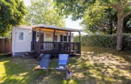 Location - Mobile Home Sun - 28 M² - 2 Chambres - Clico Chic - Camping Le Village des Meuniers