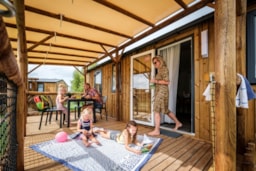 Accommodation - Mobile Home Kids Top Presta - 29 M² - 2 Bedrooms - Clico Chic - Camping Le Village des Meuniers