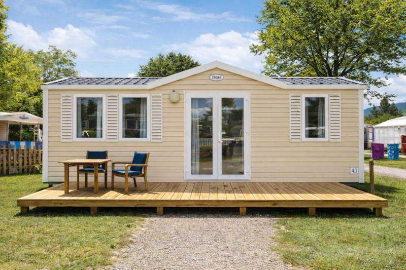 Mobil-home Titania - 32m2 + 15 m2 de terrasse - 3 chambres