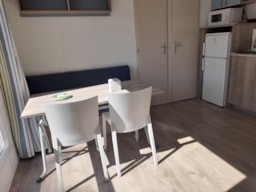 Location - Standard Arauris 25M² - 2 Chambres - Climatisé - Camping Les Jardins d'Agathe