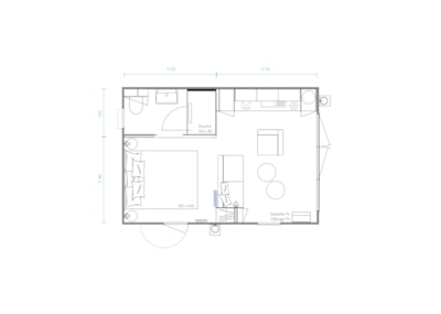 Premium Key West 21m²- 1 bedroom - air conditionning — 5