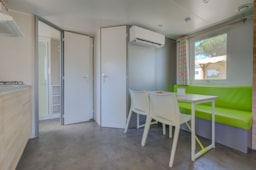 Huuraccommodatie(s) - Confort Calypso 25M² - 2 Slaapkamers - Airconditioning - Camping Les Jardins d'Agathe