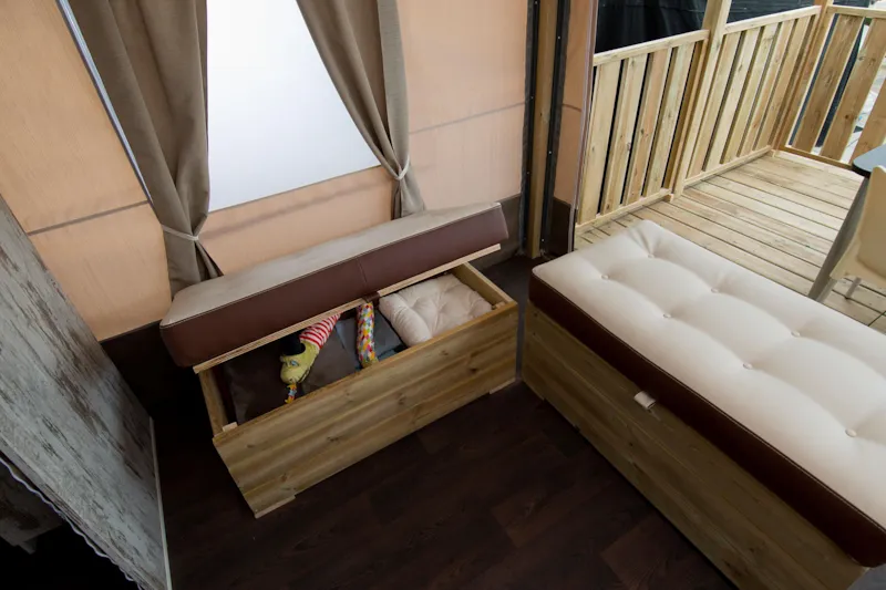 Tente Lodge Safari 5P 2Ch 1Sdb ***