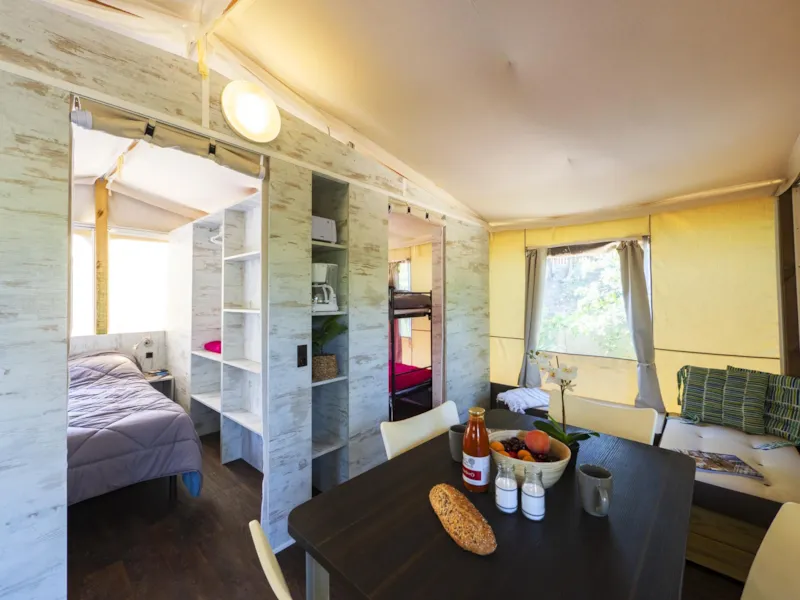 Tente Lodge Safari 5P 2Ch 1Sdb ***