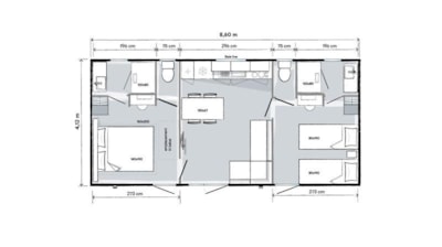 Cottage 4p 2ch 2bath Premium air-conditioned — 7
