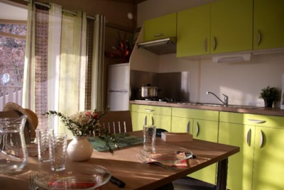 Chalet 28m² CONFORT 2 bedrooms + sheltered terrace