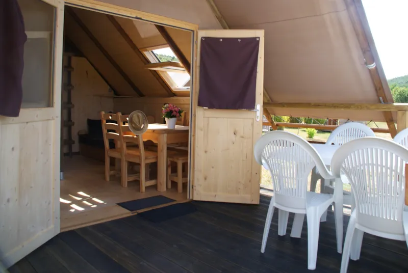Cabane Du Trappeur 24M² Confort 2 Chambres + Climatisation