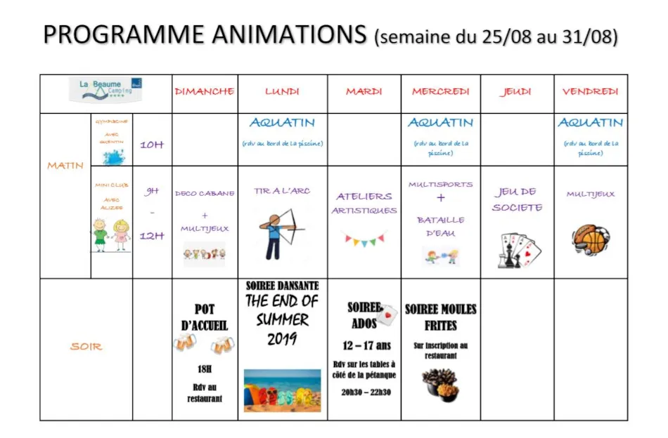 Flower Camping La Beaume