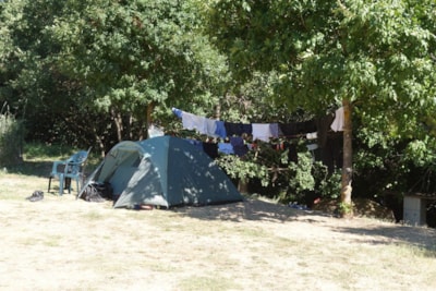 Hiker or biker package / 1 tent - without electricity