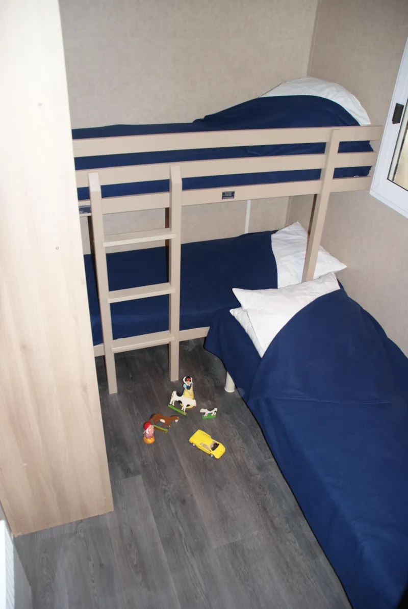 Chalet 28M² Confort 2 Chambres + Terrasse Semi-Couverte