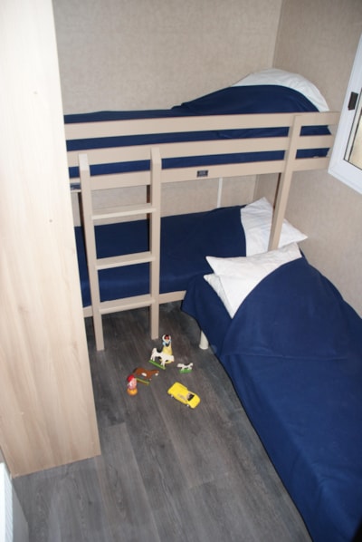 Chalet 28m² CONFORT 2 bedrooms + sheltered terrace