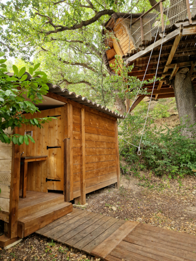 Tree house 24m² 1 bedroom - with toilet blocks