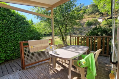 Chalet 28m² CONFORT 2 bedrooms + sheltered terrace