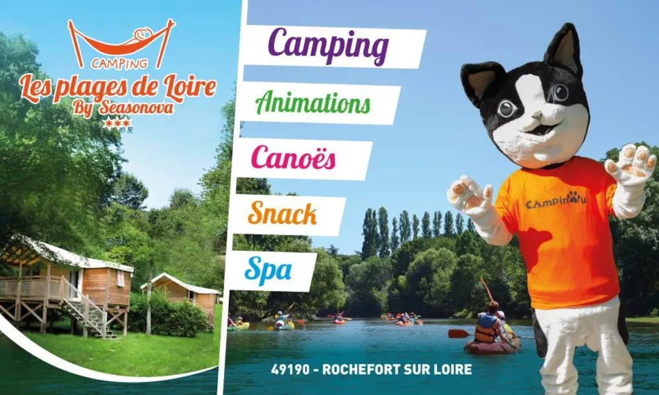 Camping Seasonova Les Plages de Loire