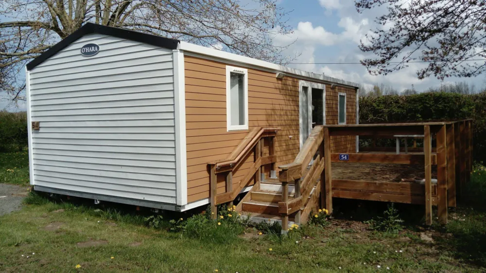 Location - Cottage Pmr (Locatif En Accès Aux Personnes À Mobilité Réduite 4 Pers) - Camping Seasonova Les Plages de Loire