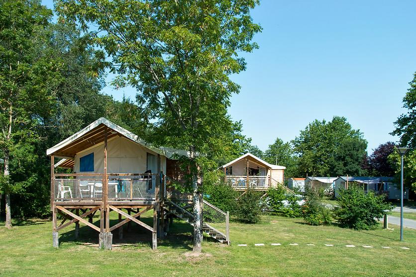 Location - Ecolodge Sur Pilotis (Locatif 2 Chambres, 4 Pers (+Option 5Ème Pers Sur Demande) - Camping Seasonova Les Plages de Loire