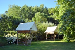 Accommodation - Bivouac - 2 People With Breakfast Included - Camping Seasonova Les Plages de Loire