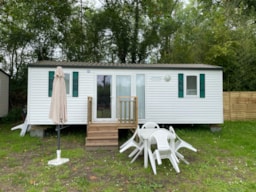 Mietunterkunft - Bohemian Mobil-Home 2 Bedroom 4 People - Camping Seasonova Les Plages de Loire