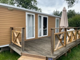 Huuraccommodatie(s) - Cottage Hotelier - 2 Kamers Met 2 Badkamers - Camping Seasonova Les Plages de Loire