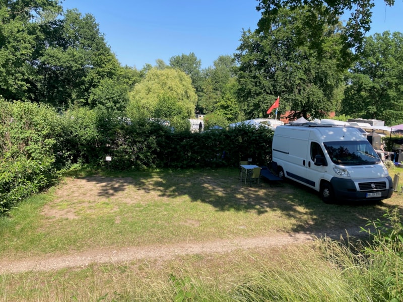 Pitch shortie for caravan or motor home