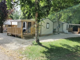 Mietunterkunft - Mobilhome Confort Ibiza - Camping de la Bonnette