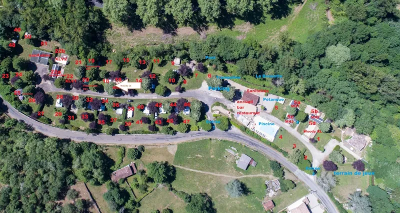 Woody Tente Glamping 2 Chambres (Salle D'eau Et Toilettes Privatives)