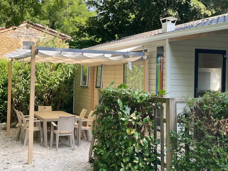 Mobil Home Aveyron 3 Chambres + Terrasse