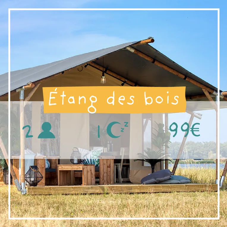 Location - Séjour Slow Life - Camping Seasonova L'Etang des Bois