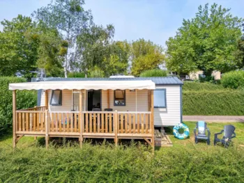 Mietunterkunft - Mobilheim Ciela Confort Compact - 3  Zimmer - Camping de la Liez
