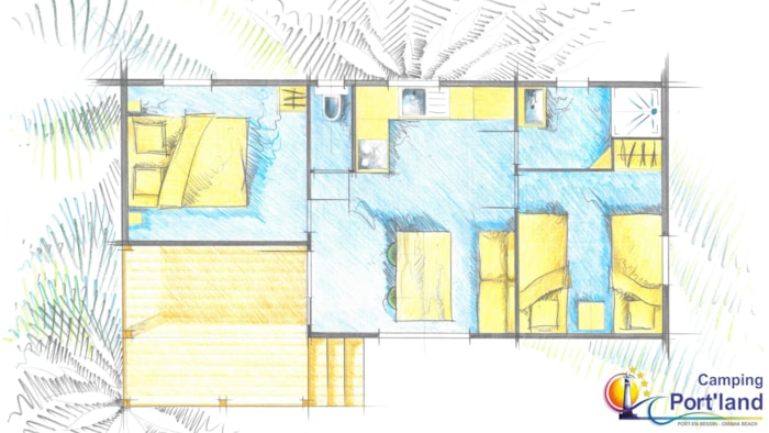 Cottage Juno 6 - 30M² (2 Chambres)