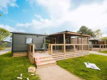 Mietunterkunft - Cottage Nautilhome - 2 Schlafzimmer - 2 Bäder **** - Camping Port'Land