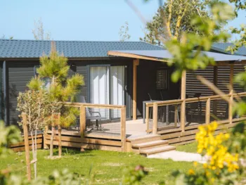 Mietunterkunft - Cottage Nautilhome -2 Schlafzimmer- 2 Badezimmer- Premium - Camping Port'Land