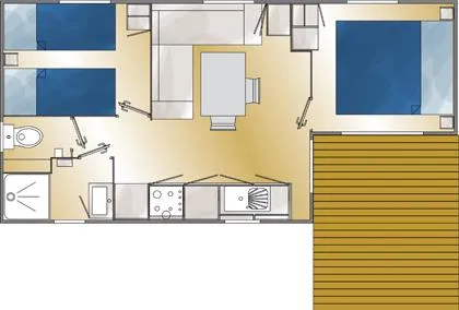 Declic 2 Ch 4 Pers (Tourisme D'affaire Condition Particulière:Une Personne Par Chambre  Personnes)